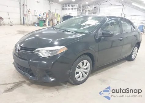 2014 Toyota Corolla Le из США, поврежденный, VIN 5YFBURHE1EP053689